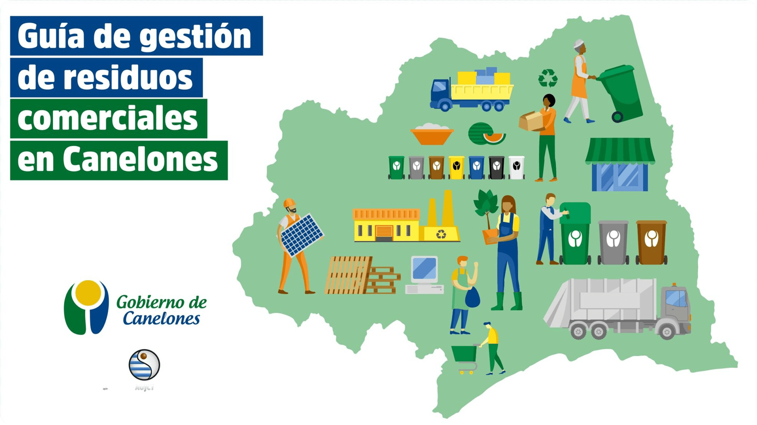 Guía de gestión de residuos comerciales en Canelones